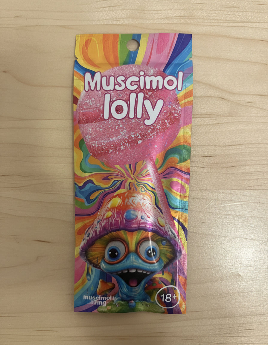 Mushroom Lolly – 10mg Muscimol