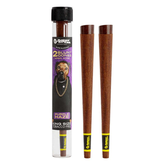 G-Rollz The Dog Terpene Infused Herbal Blunt Cones PurpleHaze